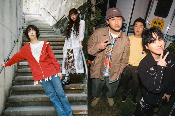 From left: AKMU, Epik High. Each from official Twitter