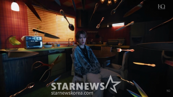 A scene from xikers' 'Okay' music video