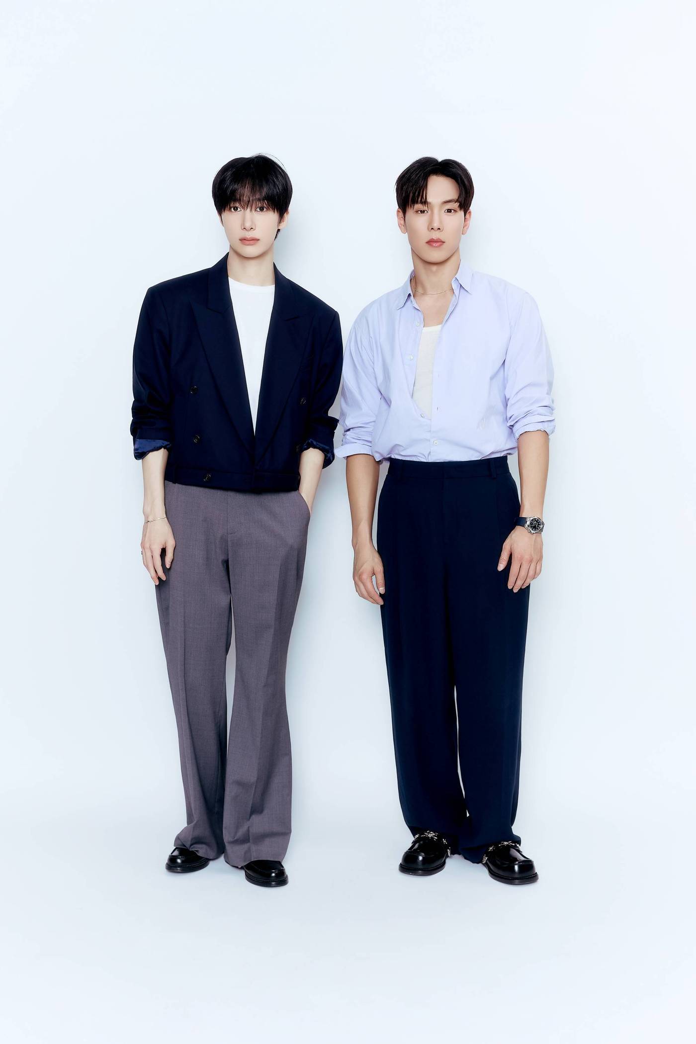 Shownu X Hyungwon Make a Powerful Return After 3 Years With New Mini Album 'LOVE ME' 2 Hyungwon (left), Shownu / Provided by Starship Entertainment