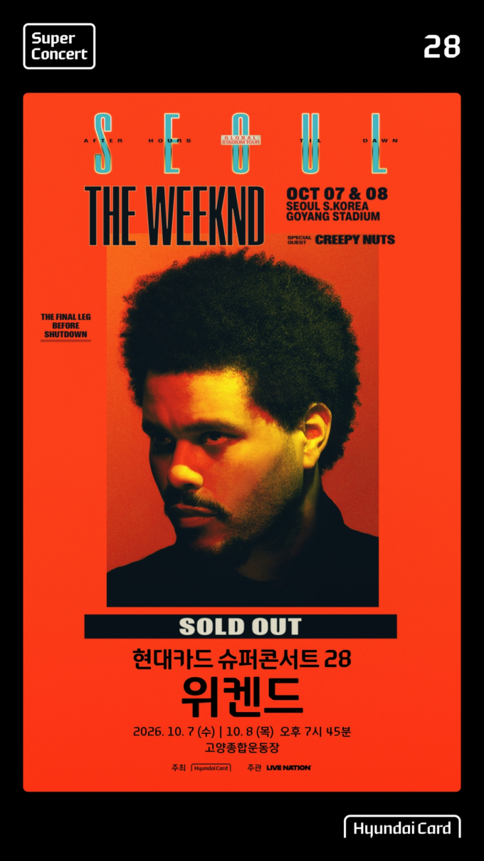The Weeknd's Korea Concert Sells Out in Just 35 Minutes! The Weeknd's Korea Concert Sells Out in Just 35 Minutes!