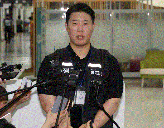 최승호 삼성그룹 초기업노조 삼성전자지부 위원장/ 사진=연합뉴스