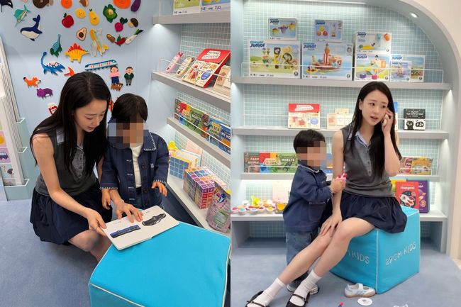 Son Yeon-jae Shares Sweet Photos With 3-Year-Old Son, Stunning Fans With Her "Fairy Visuals" Son Yeon-jae Shares Sweet Photos With 3-Year-Old Son, Stunning Fans With Her