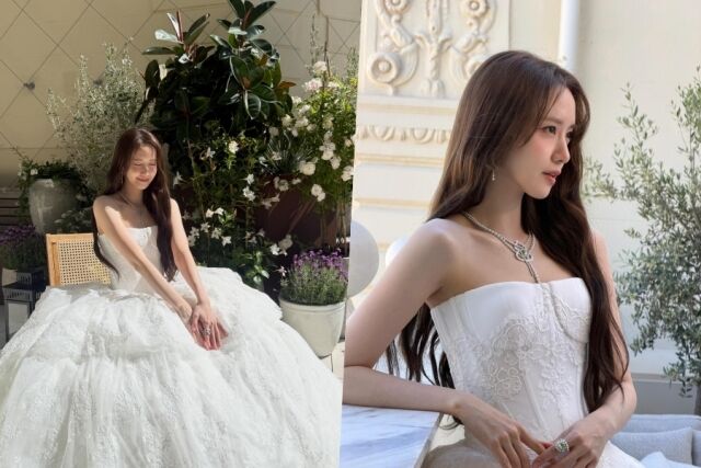 노란 수영복에 섹시한 몸매 어필하는 존예 처자
