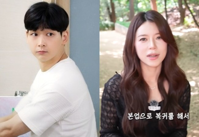 노란 수영복에 섹시한 몸매 어필하는 존예 처자
