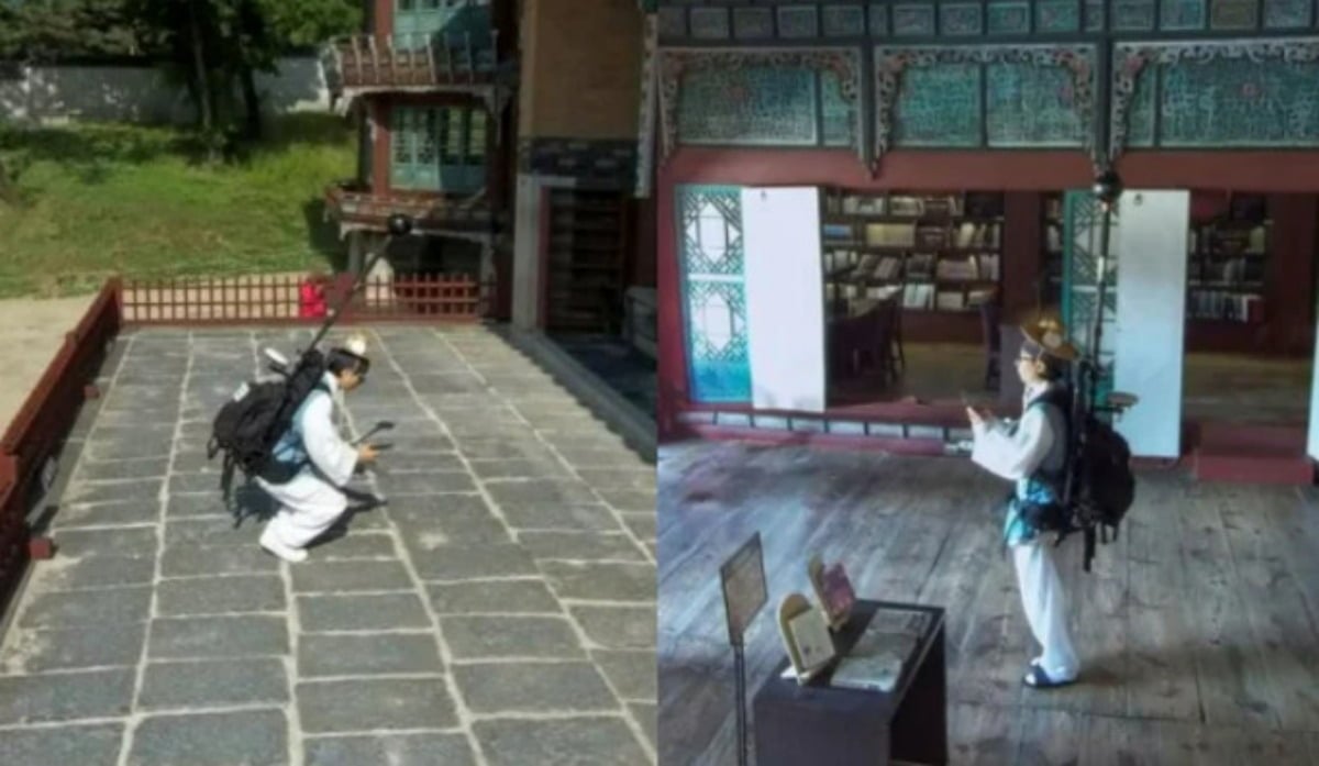 노란 수영복에 섹시한 몸매 어필하는 존예 처자