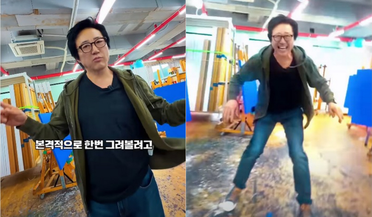 노란 수영복에 섹시한 몸매 어필하는 존예 처자