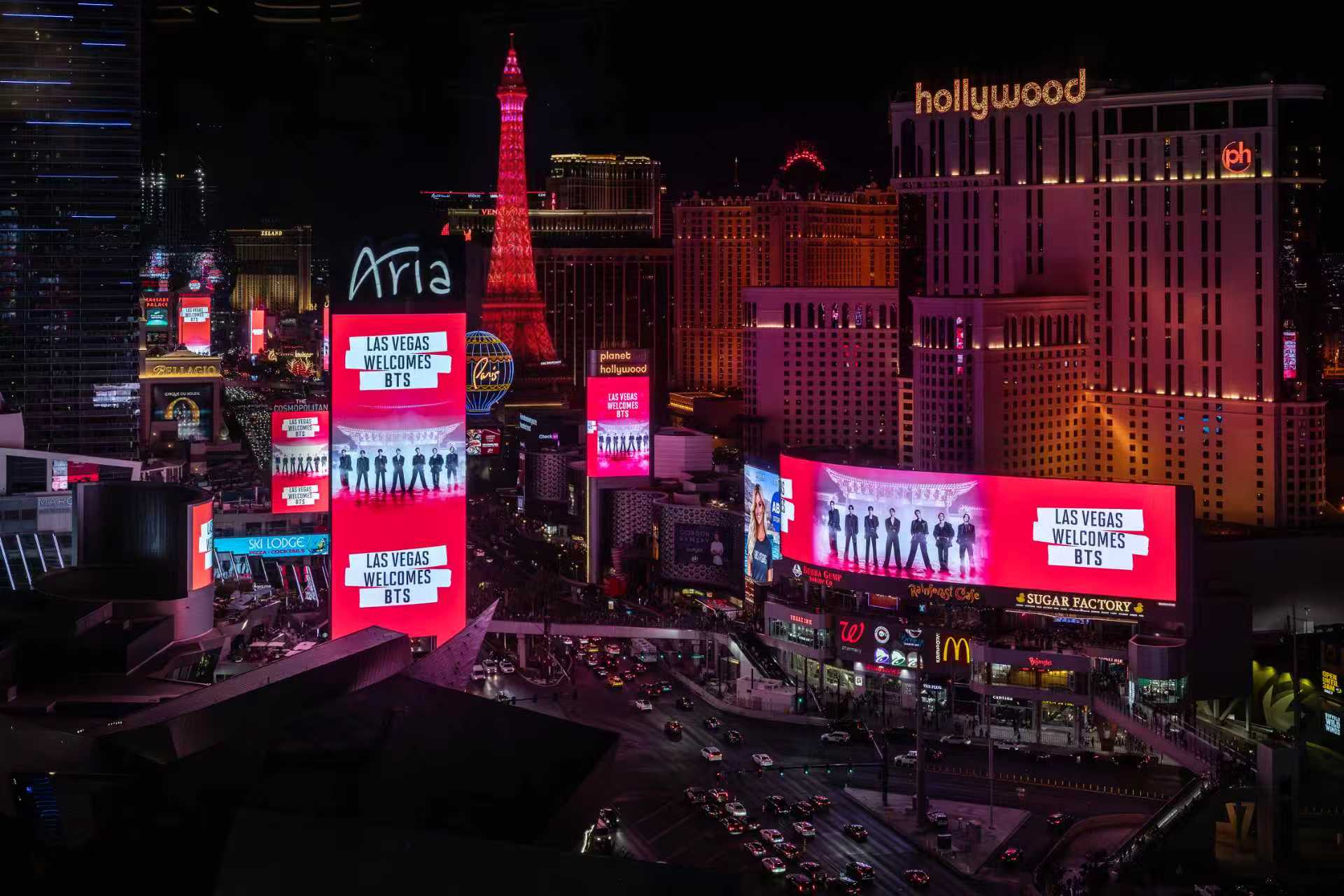 BTS Turns Las Vegas Red with Massive "Arirang" Takeover! BTS Turns Las Vegas Red with Massive