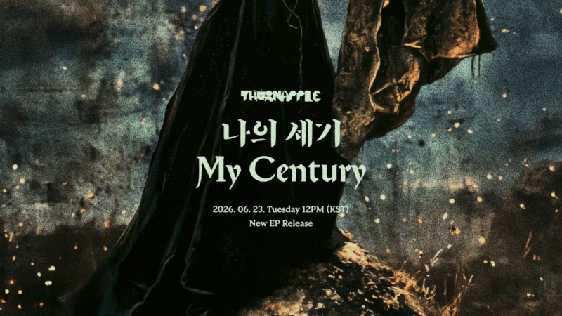 Thornapple to Make a Comeback with New EP 'My Century' on June 23! Thornapple to Make a Comeback with New EP 'My Century' on June 23!