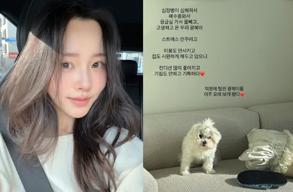 Park Sung Kwang's "Son" Gwangbok Battles Heart Disease and Pulmonary Edema: Lee Sol-yi Shares Heartfelt Update Park Sung Kwang's