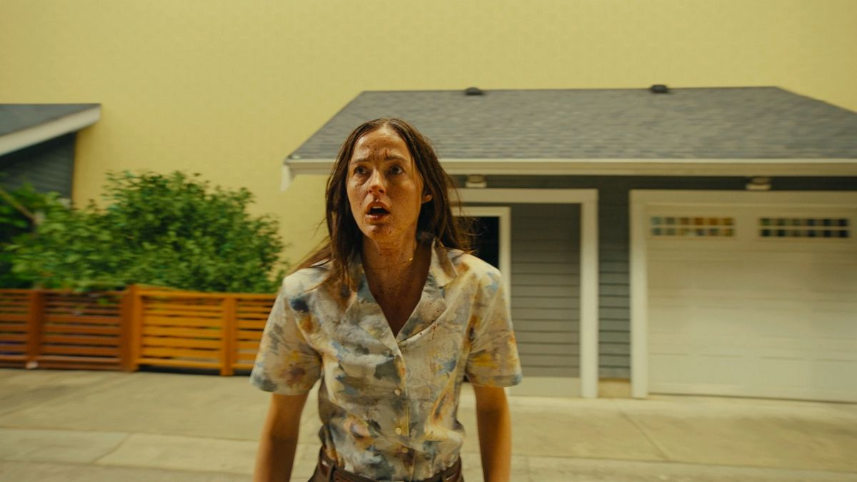 A scene from the movie 'Backrooms'. Provided by By4M Studio and Revive Contents