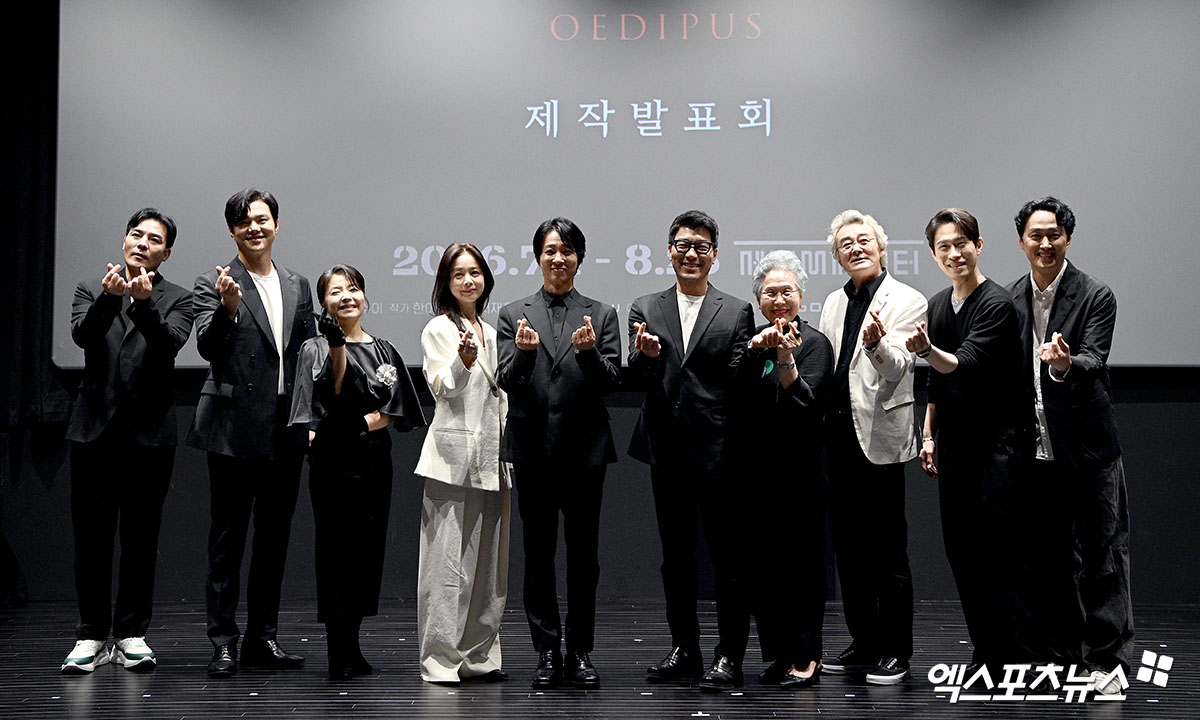 Even Choi Soo-jong Thought About Quitting! The Play 'Oedipus' Explores the Agony and Will of a Human King 3 '오이디푸스' 기자간담회