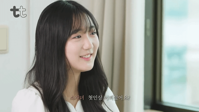 소개팅 상대가 맘에 들때 여자의 반응.gif | 인스티즈