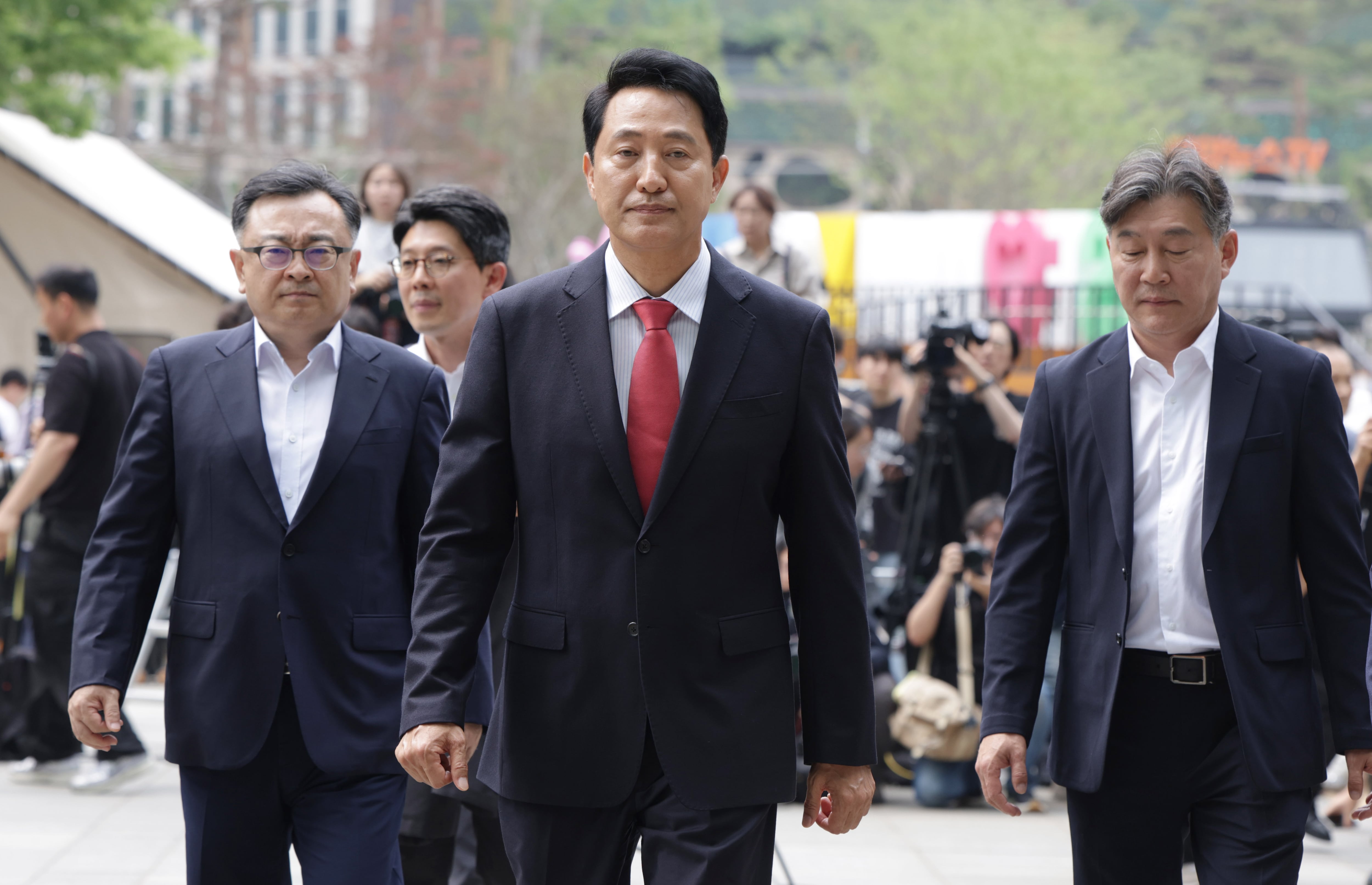 오세훈 서울시장 모습