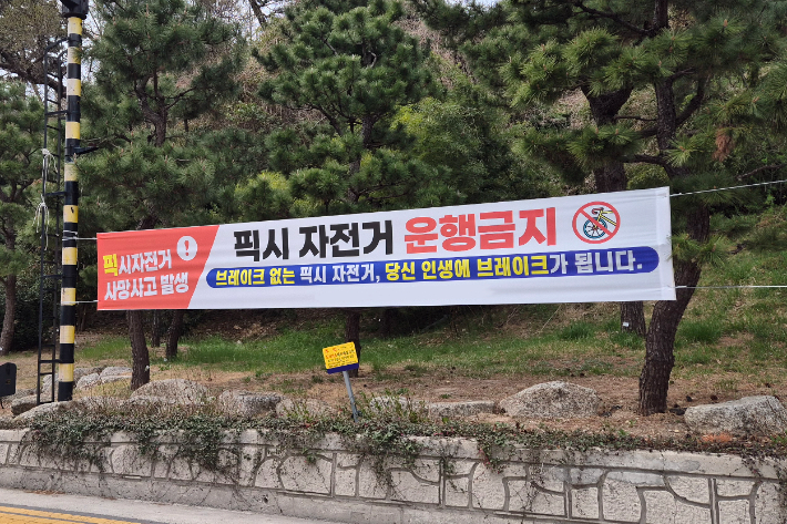 픽시 자전거 처벌 자전거법 개정