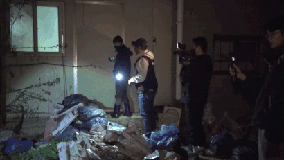 지난 4월25일 적발된 코카 번식장 모습. 유튜브 재끼찬 제공