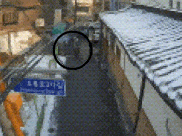 사고 당시 CC(폐쇄회로)TV 영상 / 영상=연합뉴스