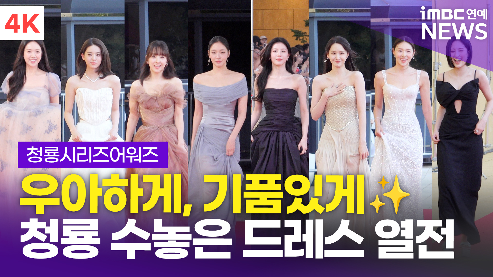 청룡 시리즈 어워즈 예능인상