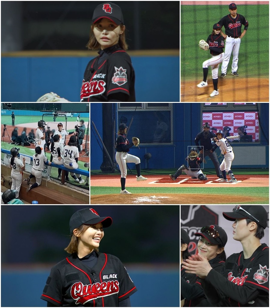‘야구여왕2’ 아야카, 올 시즌 투수로 첫 등판…대만 오공 팀, 아야카 연습 투구에 ‘빅이닝’ 예고?