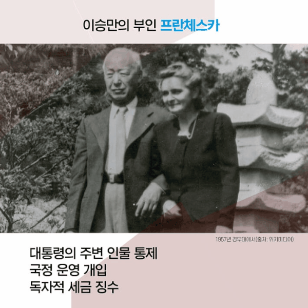 '제도 밖의 권력, 영부인 리스크'는 프란체스카·육영수·이순자·김건희를 중심으로 영부인의 국정 개입과 비선 영향력 문제를 짚는다.