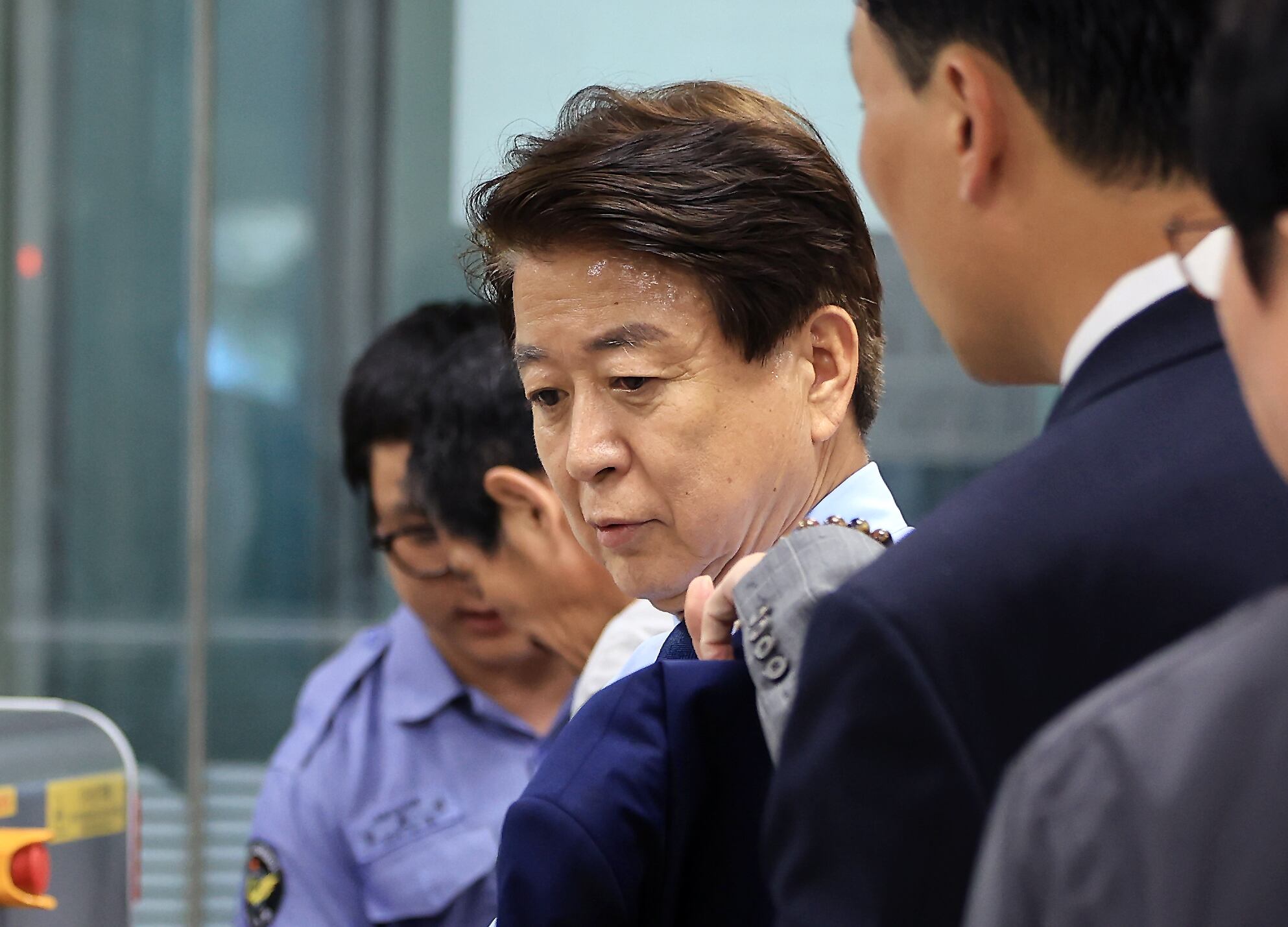 노웅래 뇌물 무죄 2심 선고 현장