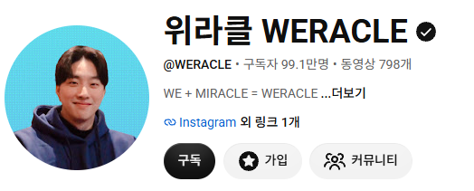유튜브 채널 위라클에 공개됐던 CCTV 영상