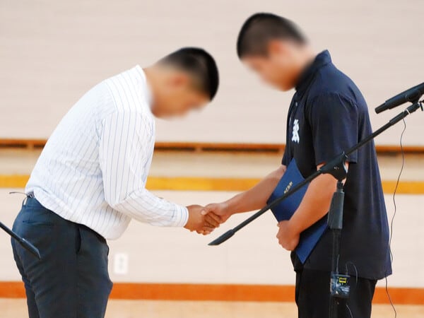 배재고 광주제일고 사과 장면