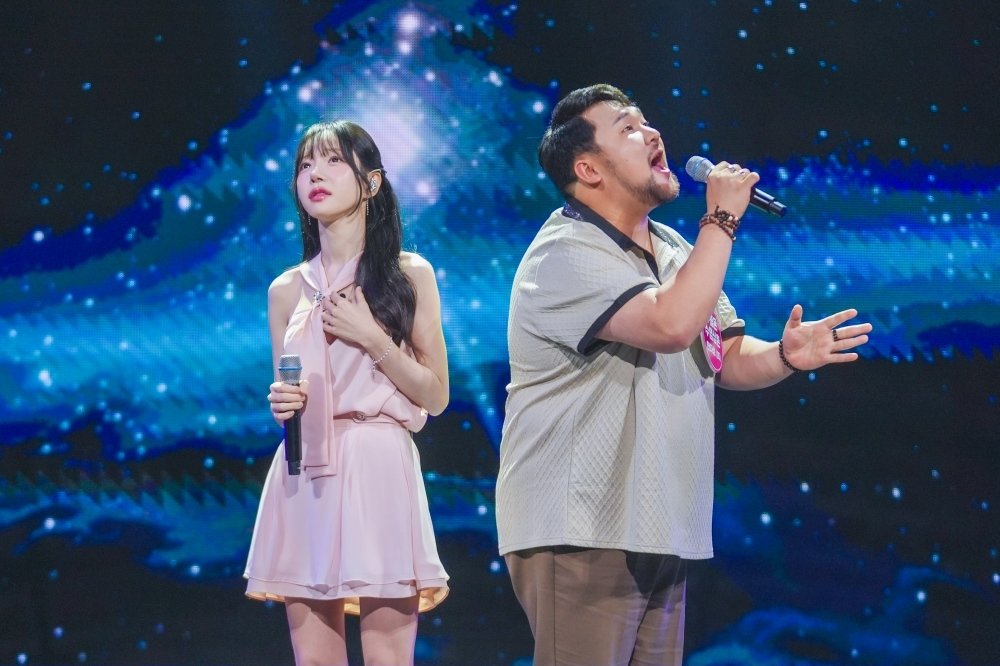 염유리 한다성 미스트롯 포유 오페라 무대