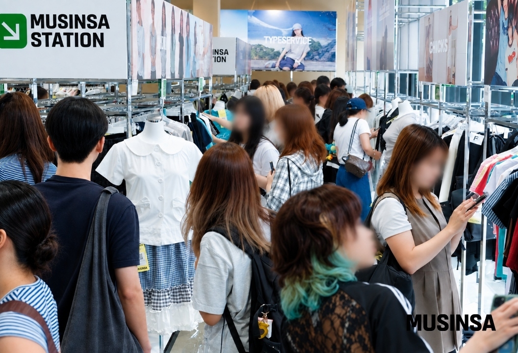 무신사 일본 사업 관련 이미지