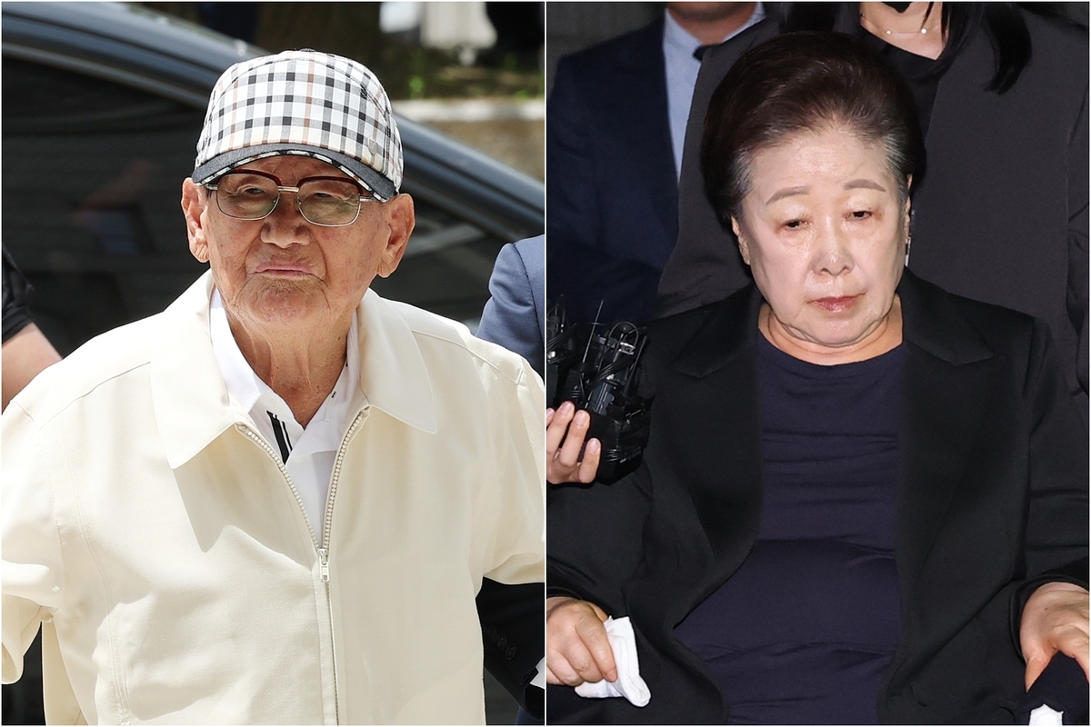 신천지 이만희 총회장 한학자 통일교 총재
