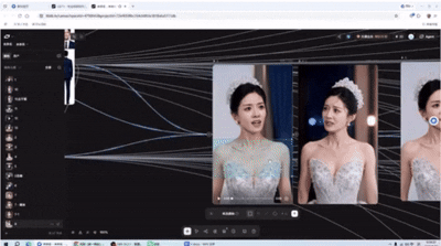 탄 첸 팀이 실사 제작 비용의 일부만 들여 AI로 숏폼 드라마를 제작하고 있는 모습. CNN