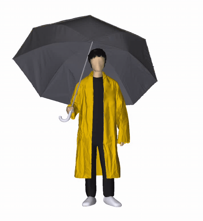 일본 경시청이 공개한 용의자의 3D 영상. 일본 경시청 제공