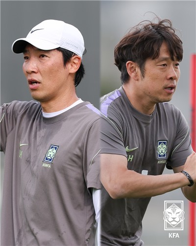모레노호 한국축구 코치진 발표