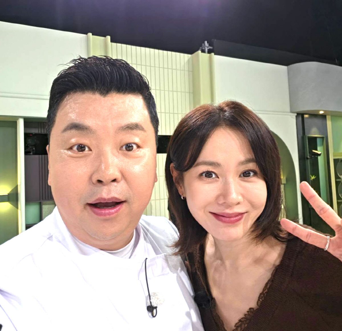 손예진 냉부해 정호영 셰프 투샷