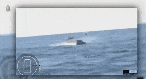지난 9월 12일 우크라이나 해군은 흑해에서 사르간-3000 무인 수상정 1척으로 러시아 무인정(영상)을 격파했다. 사진=우크라이나군 영상 캡처
