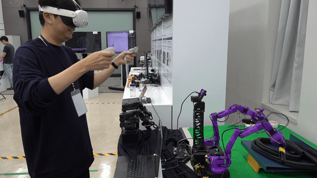 현대차·기아 의왕연구소에서 엔비디아(NVIDIA)와 협업한 제조 소프트웨어 "POLARIS' 및 "아이작 심(Isaac Sim)' 시연 모습.(영상=현대차그룹) *재판매 및 DB 금지
