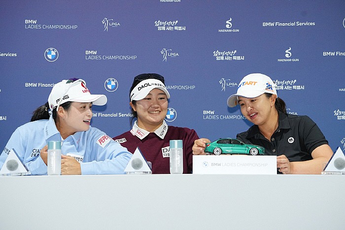 BMW 레이디스 챔피언십 최혜진 유해란 김세영 공식 인터뷰