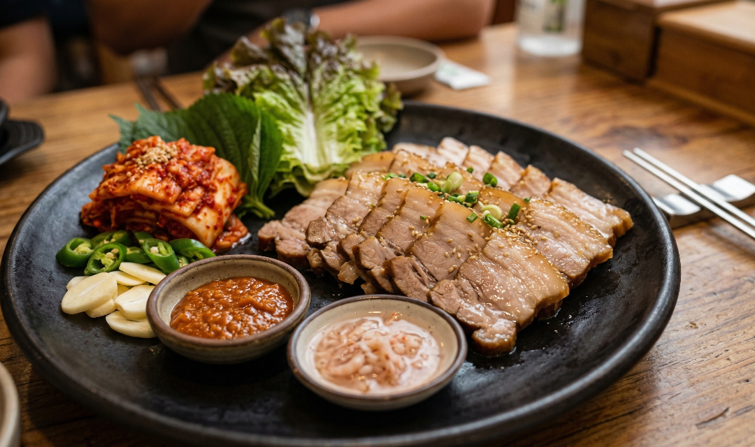 Seoulbossam,kalguksu (서울보쌈,칼국수) 1