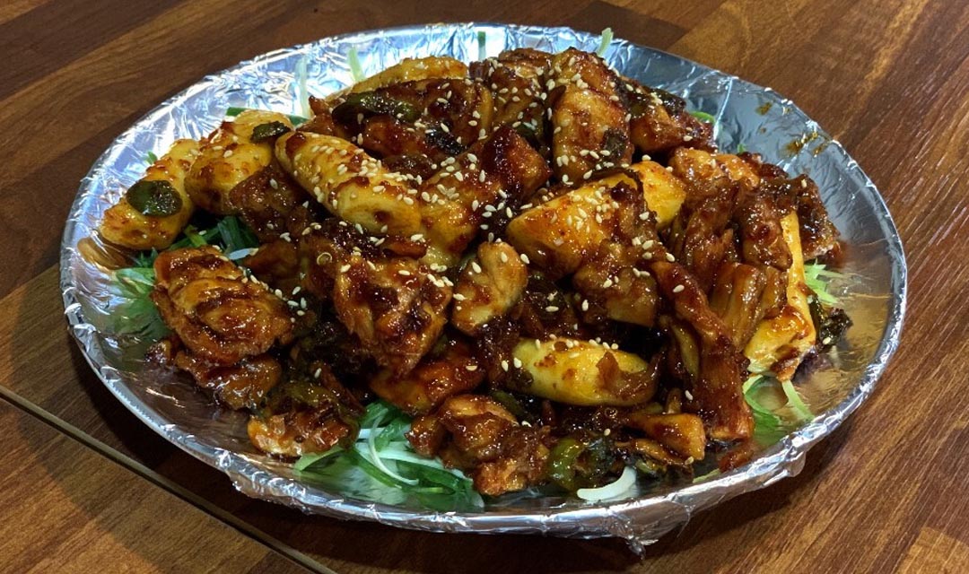 Kokobasutbul chikin, seolbing (코코바숯불 치킨, 설빙) 2