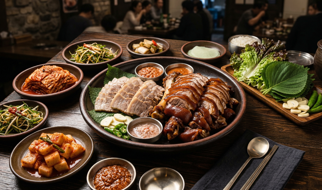 Seoulbossam,kalguksu (서울보쌈,칼국수) 3