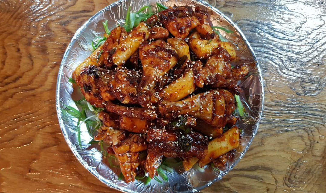 Kokobasutbul chikin, seolbing (코코바숯불 치킨, 설빙) 1