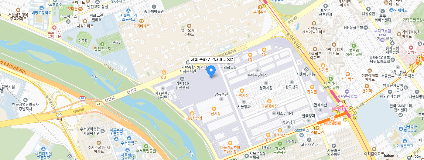 카카오 지도 위치