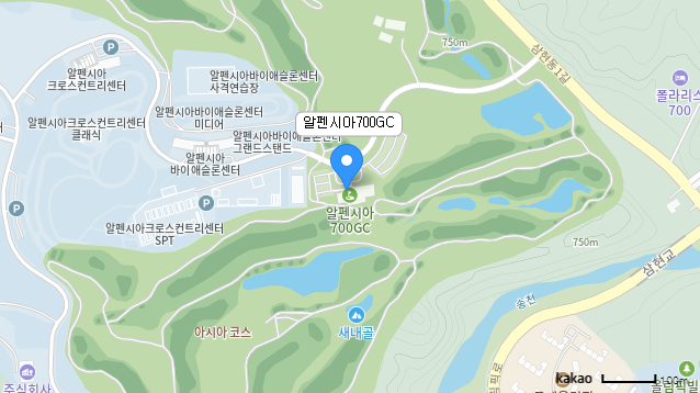 평창 알펜시아 700 CC 퍼블릭 골프장 다녀왔습니다. (아시아, 알프스 코스) 1