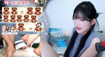 플렉스 티비 설희 미션중 그만 분수 뿜어버림