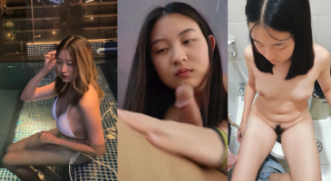 느끼기 시작하면 신음소리 겁나 커지는 돌부처녀