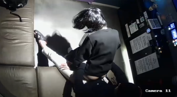 제대로 떡치다가 딱걸린 걸뱅이 커플