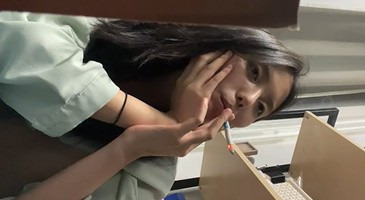 언럭키 김유정 담타 자위녀