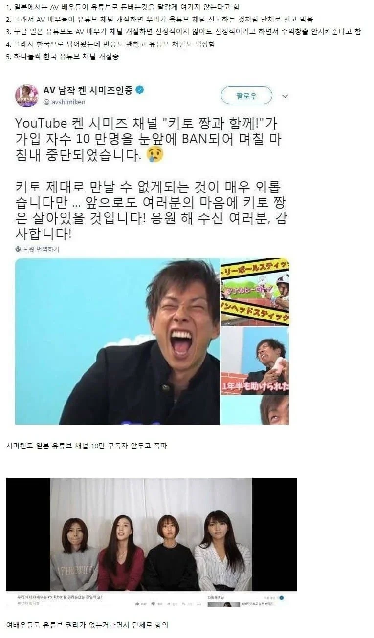 일본에서 AV 배우의 사회적 위치