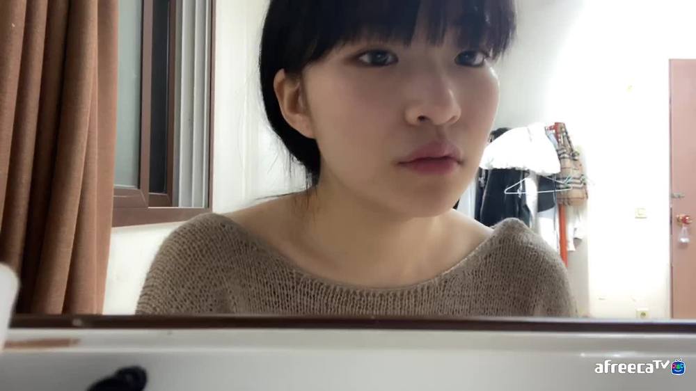 존예녀 겨울이 아프리카 방송 1일차 (2)