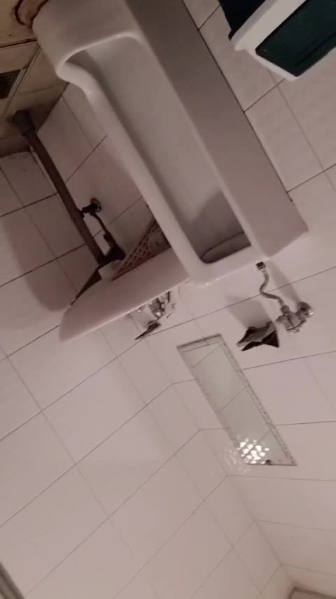 간단 화장실 다리문신녀 (2)