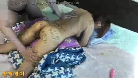 [공중변기와이프]돌림빵 전 인사 시간